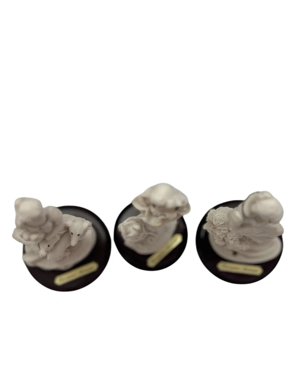 Vintage Giuseppe Armani Florence Italy Figurine Statue Lot of 3